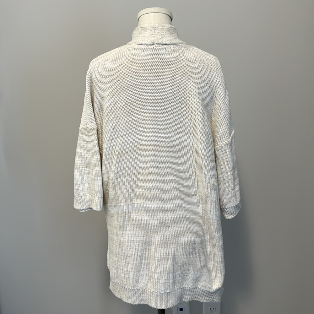 Tommy Hilfiger Relaxed Fit Open Front Cardigan - Picture 4 of 9